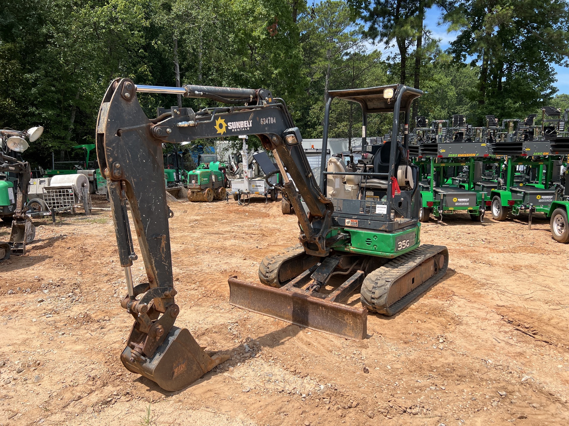 2014 John Deere 35G Mini Excavator