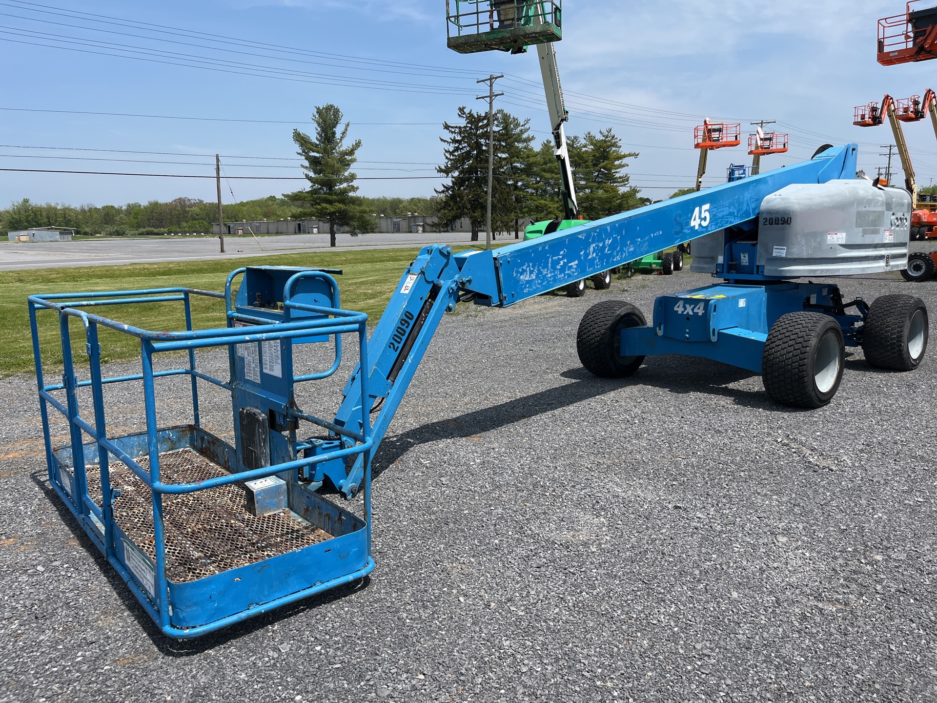 Genie S-45 4WD Diesel Telescopic Boom Lift