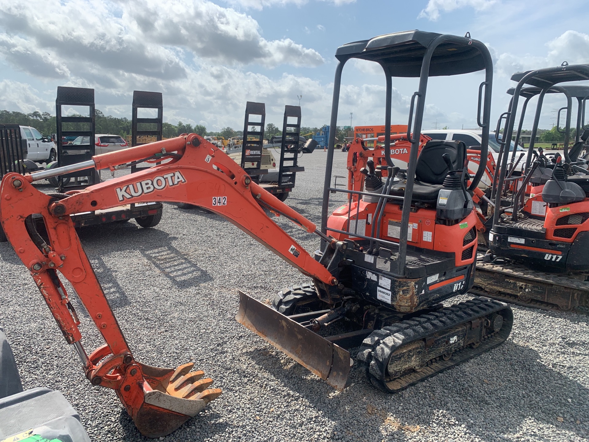 Kubota U17 Mini Excavator