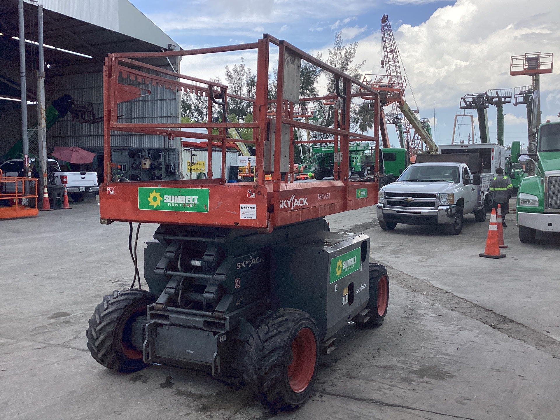 Skyjack 6832RT Diesel Scissor Lift