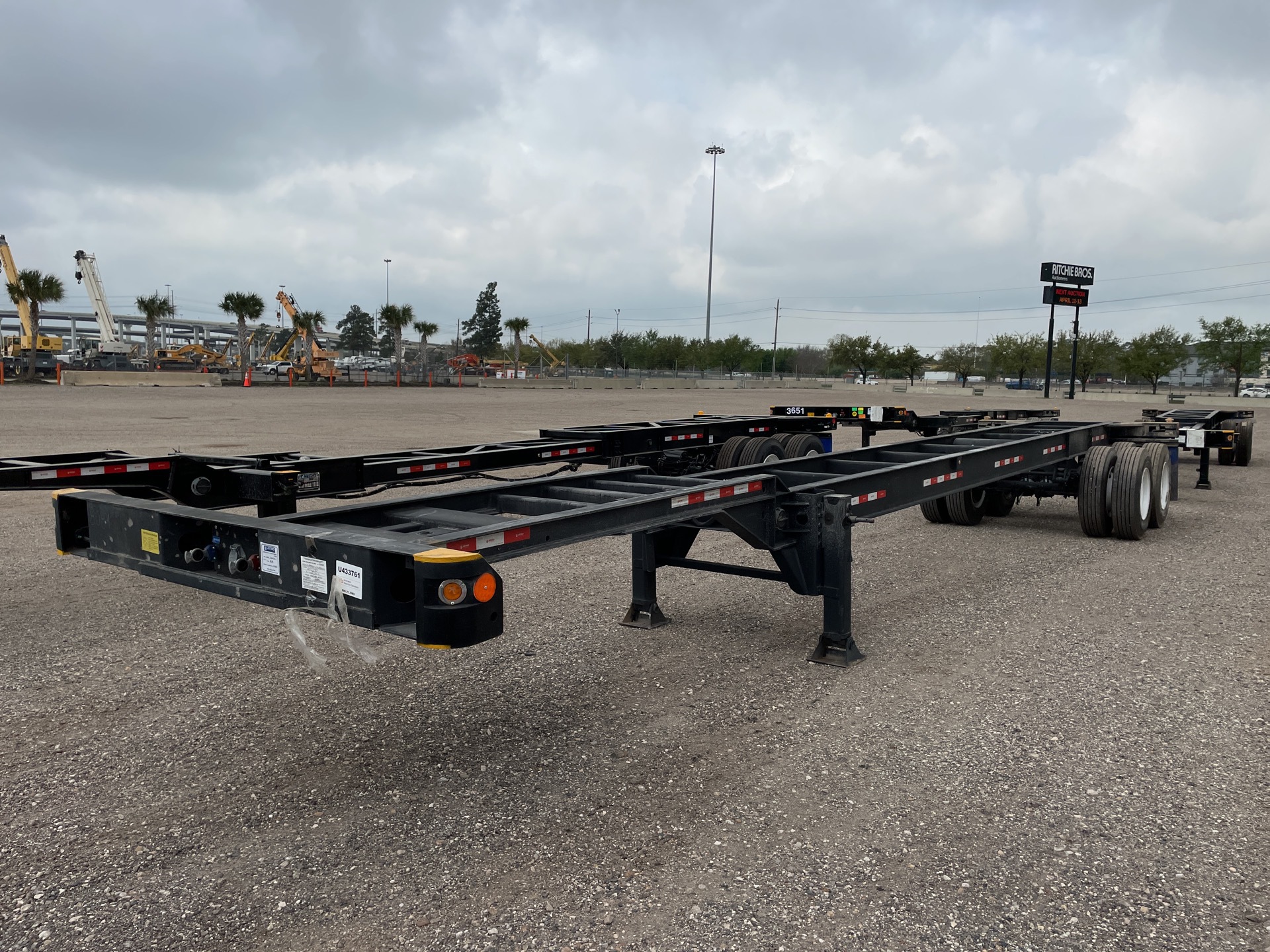 2023 Atro 40 ft T/A Container Trailer (Unused)
