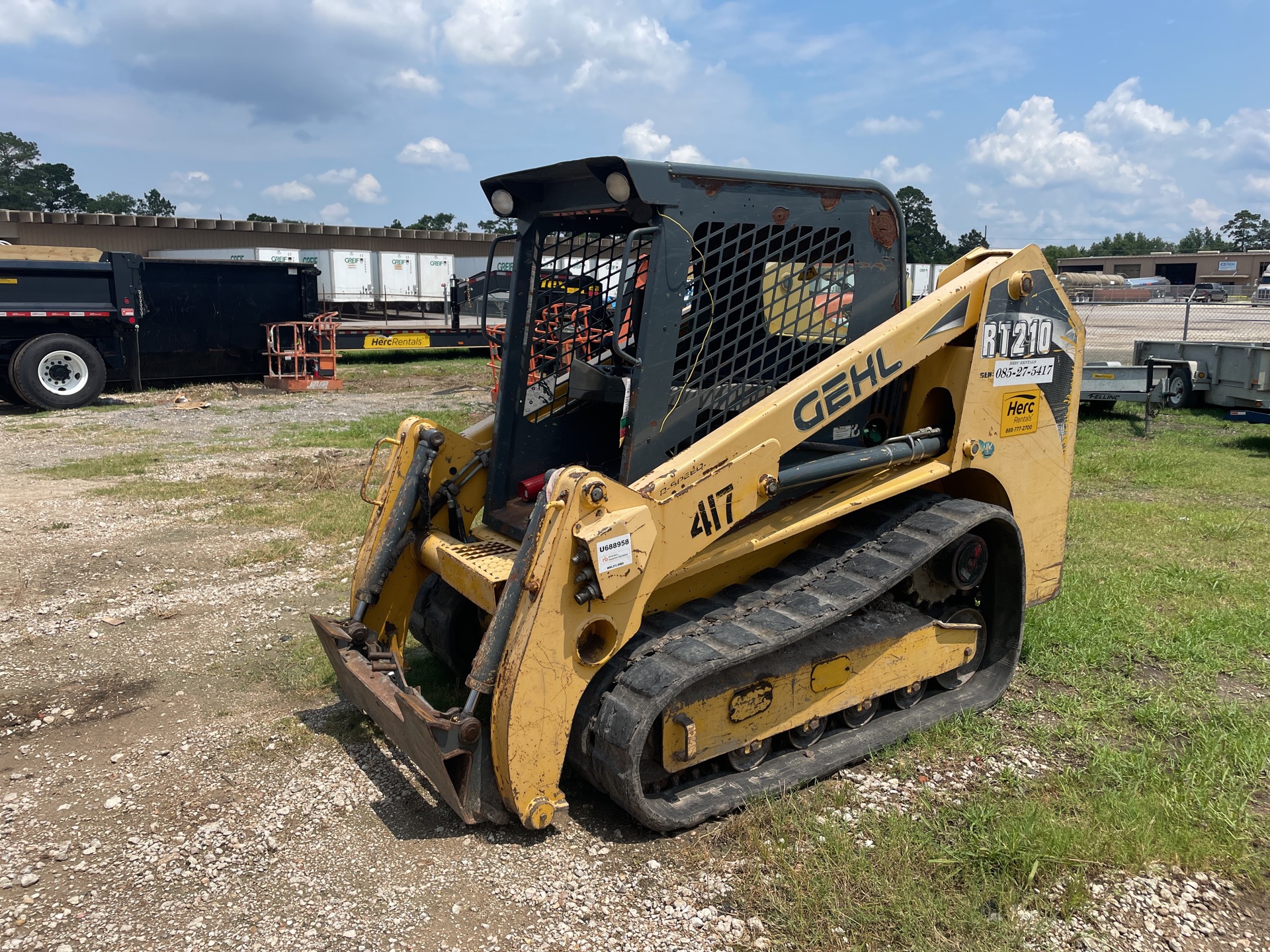 Gehl RT210 Compact Track Loader