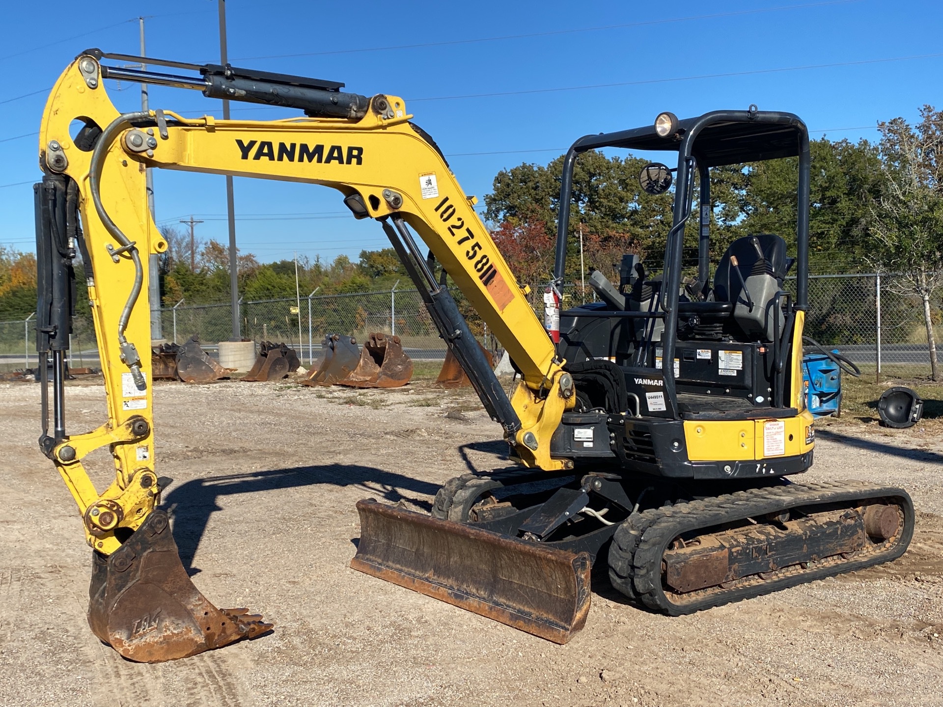 2019 Yanmar ViO35-6A Mini Excavator