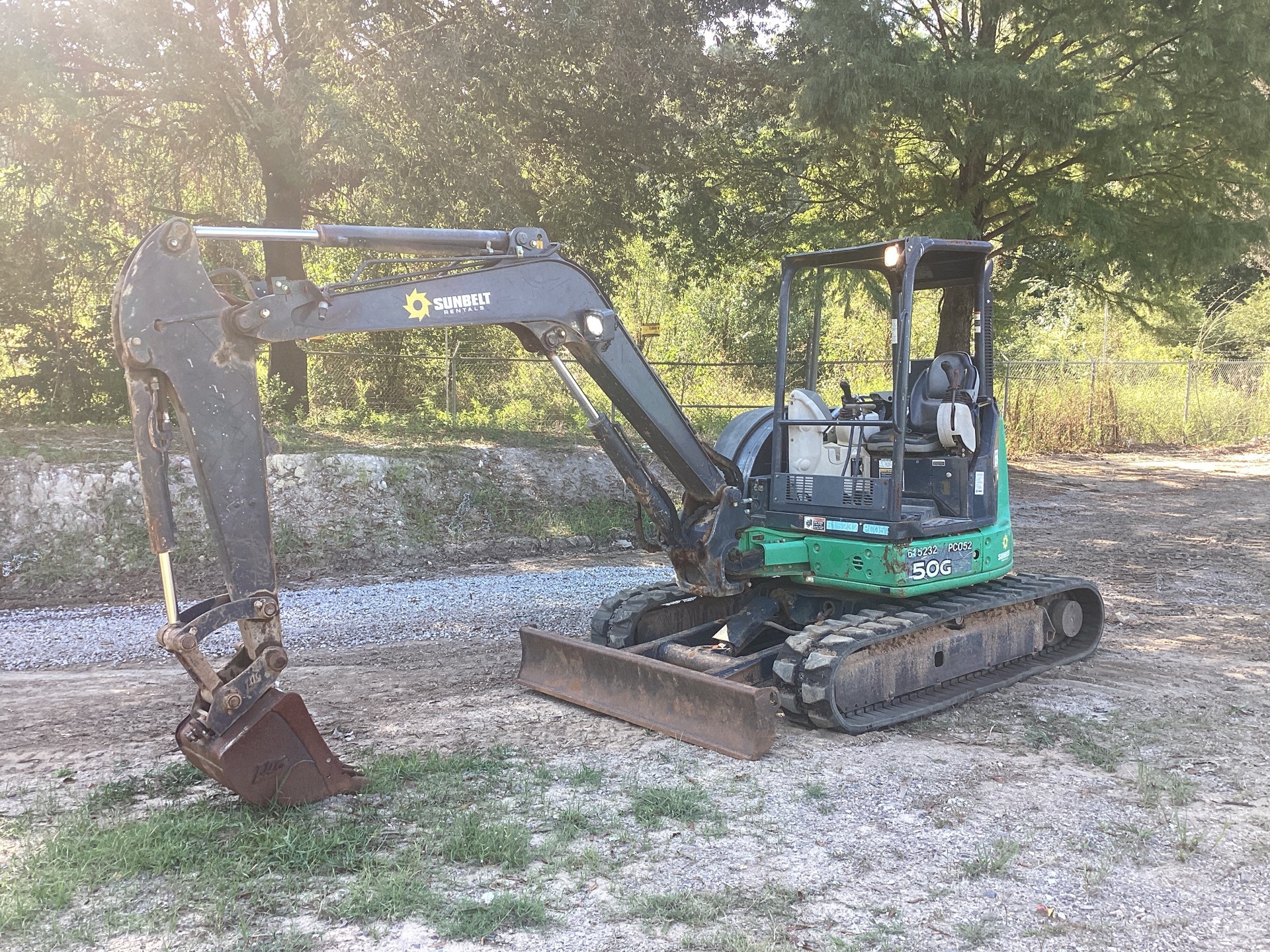 2014 John Deere 50G Mini Excavator