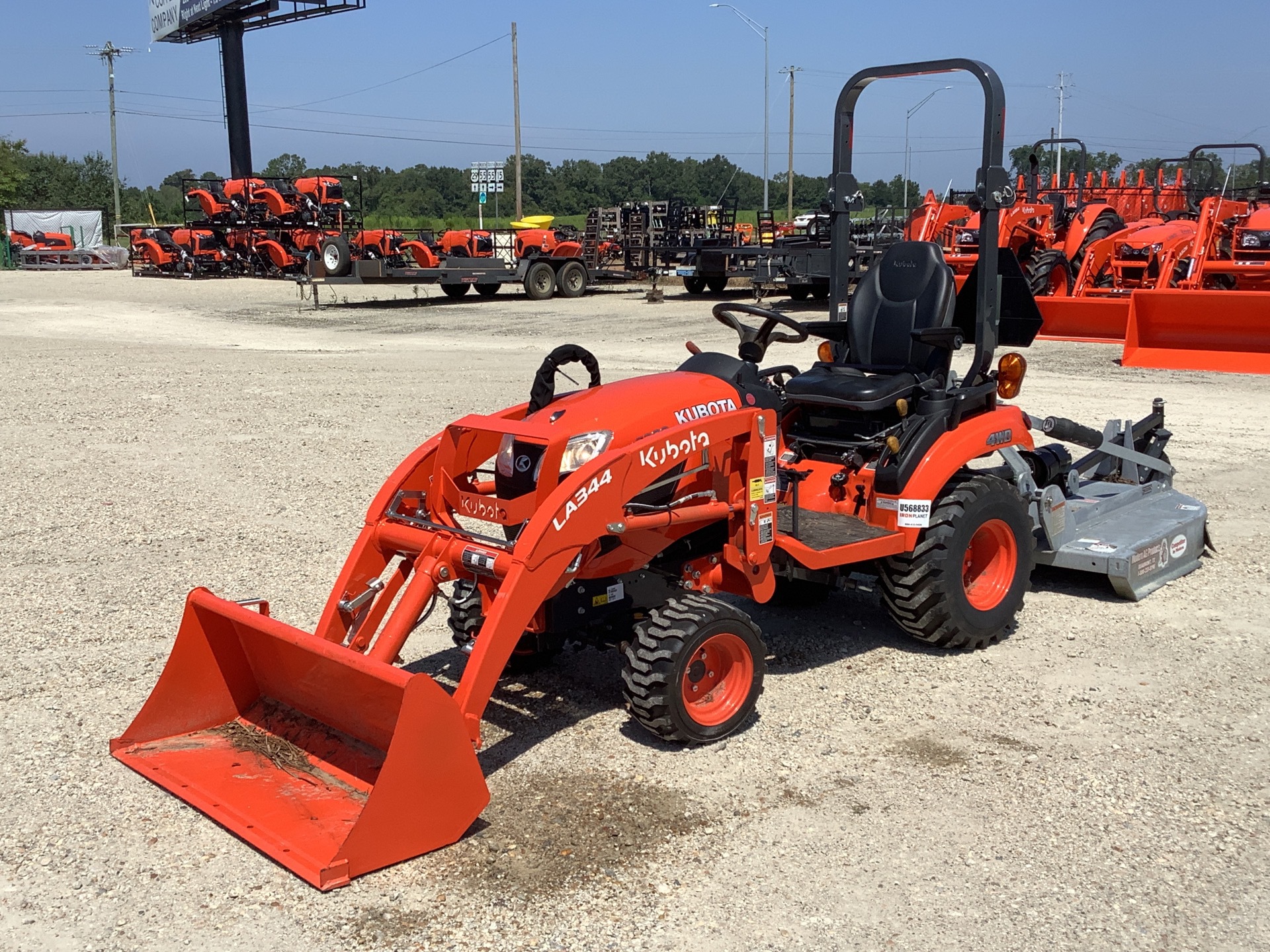 2021 Kubota BX2380RV 4WD 4WD 4WD Tractor